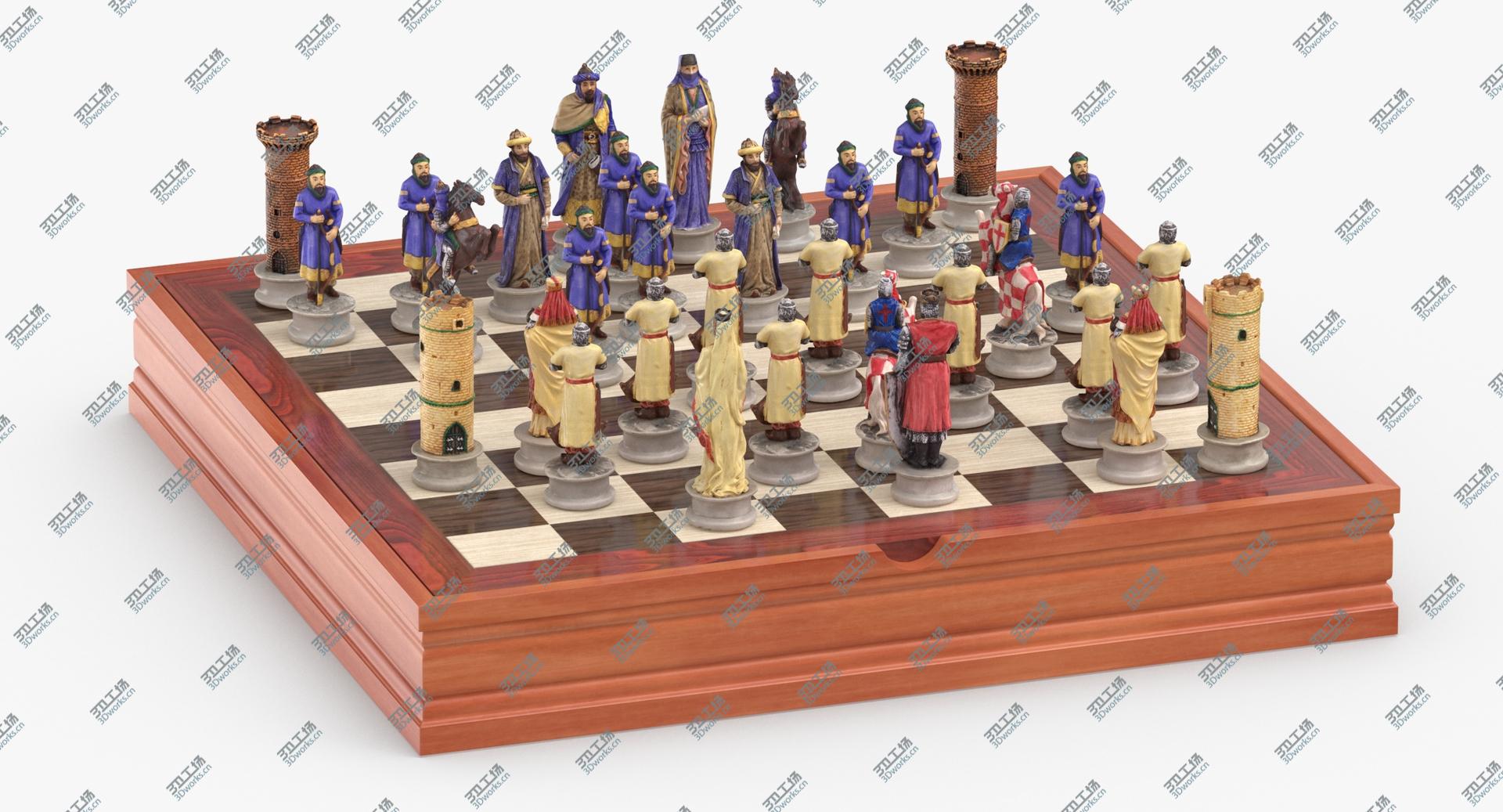 images/goods_img/202104091/3D Chess Board Set 01 Pose 07 model/2.jpg
